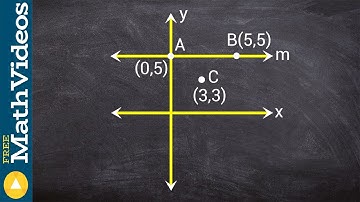 ACT SAT Prep Learn to determine the distance between a point and a line