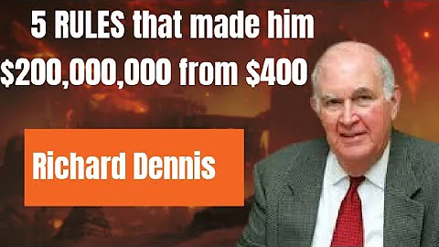 5 RULES that made him $200,000,000 from $400 | Richard Dennis Market Wizards Interview