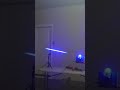 Laser Blaster Blasts Guy In Garage