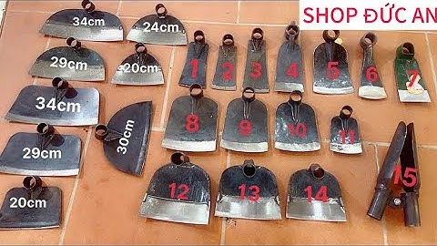 💥DỤNG CỤ NÔNG NGHIỆP CHUẨN SỊN THÉP NHÍP Ô TÔ … DÙNG LÀ MÊ 