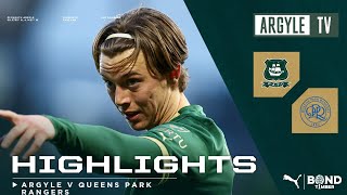 Plymouth Argyle v Queens Park Rangers highlights