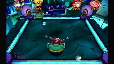 Crash Bash (Coop) : N. Ballism (Level 10) Trophy