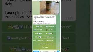 Telegram bot for pdf compress, merge and convert to video. Pdfmagikbot 💋