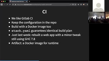 Deploying Haskell Services by Michael Snoyman