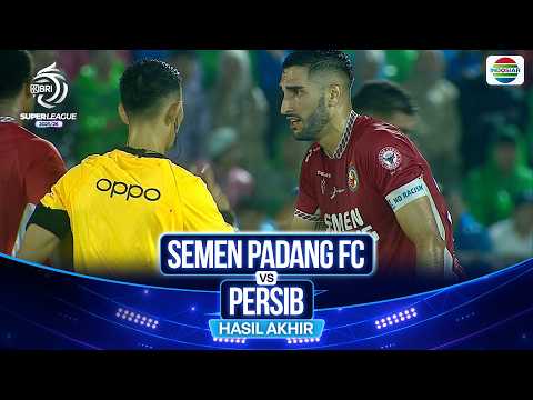 felix77 x HARI88 - Semen Padang vs Persib - Hasil Pertandingan | BRI Super League 2025/26