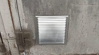 Natural ventilation in the garage. [part 2. Inflow]