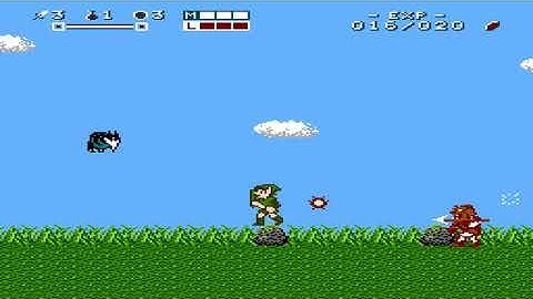 Zelda 2: Journey of a Day (NES ROM Hack, Hard Ver.) - Part 2: The Long Way Across