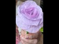 Making Roses From Coffee Filters