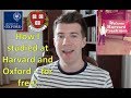 How I got scholarships to Harvard and Oxford - and how you can too!
