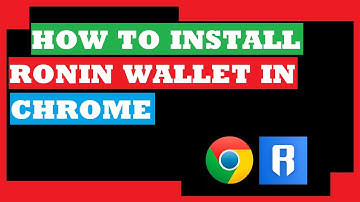 how to install ronin wallet google chrome