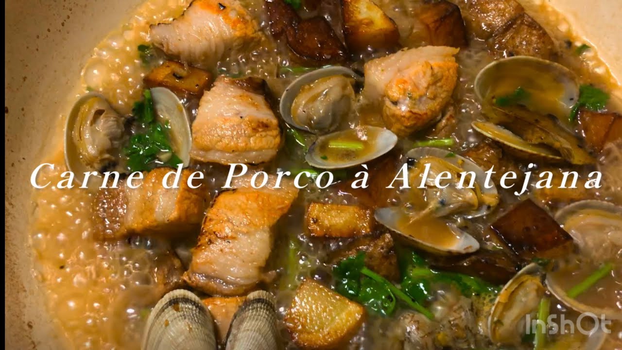 Carne de porco à alentejana ポルトガル家庭料理（豚とアサリのアレンテージョ風）#料理 #cooking #豚肉 #レシピ 