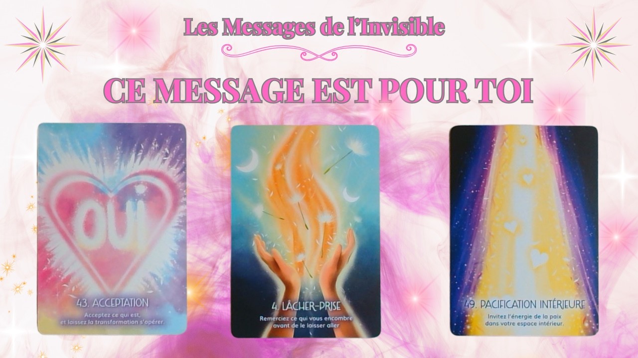Message Spirituel pour ceux qui traversent une transition / Ce message est pour toi 🕊️🕯️✨