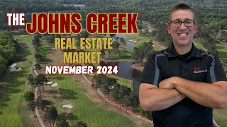 Lowest Inventory Suburb in Atlanta | Johns Creek Real Estate Market Nov 2024 | Living in Johns Creek