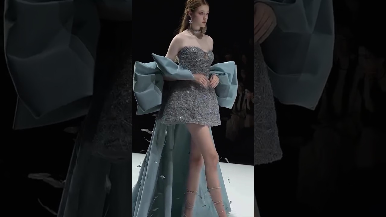 ⁣Stunning dress 😍❤️ #shorts #viral #trending