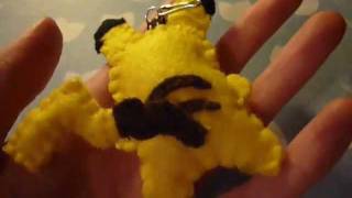 How to Make a Kawaii Pikachu Plush from Felt