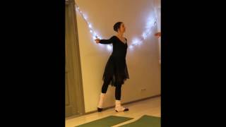 Prima Ballerina Marina Tširkova teaching the adult class