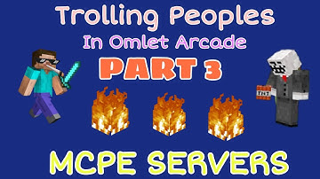 Joining And Trolling Peoples In Mcpe | Servers With Hacks (Part #3 Season 1)