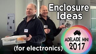 Enclosure ideas for your Christmas lighting electronics - 2017 Adelaide Mini