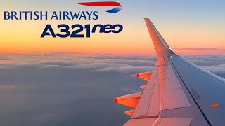 🇬🇧 London Heathrow LHR - Paris CDG 🇫🇷 British Airways Airbus A321neo [FULL FLIGHT REPORT]
