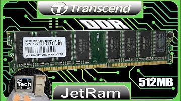 TRANSCEND PC3200 512MB DDR 400MHz RAM MEMORY