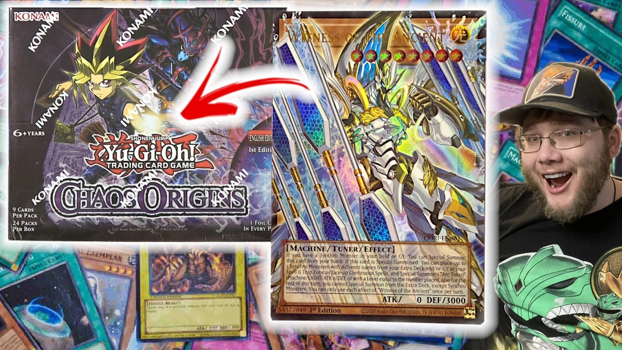 WE PULLED A FULL ART! Yu-Gi-Oh! Chaos Origins Sneak Preview Box