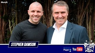 : Stephen Dawson On Returning To Bury Fc