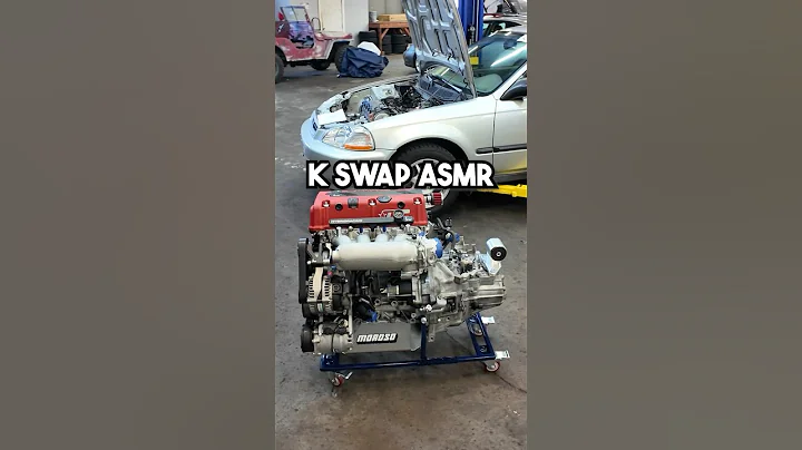 Why Was This Engine So Easy to Pull? (K Swap Civic)