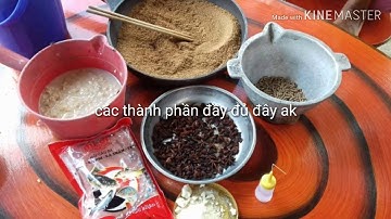 Cách làm mồi câu cá nhử cá. ( fishing bait, fishing bait)