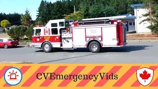 Structure Fire Response Drill - 19 Wing Comox Fire Department