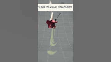 Hornet Comes to Life in 3D #shortvideo #hollowknightsilksong