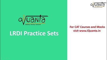 iQuanta SET 9 - The LRDI master || 4 set Venn Diagram || Easy || CAT