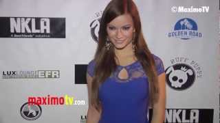 Caitlin Oconnor Nklas No-Kill La Charity Event Red Carpet