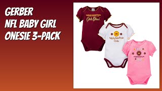 REVIEW (2026): Gerber NFL Baby Girl Onesie 3-Pack. Features