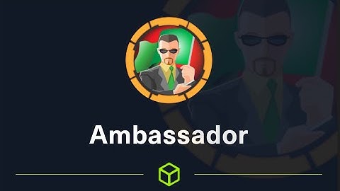 HackTheBox –  Ambassador Walkthrough – In English