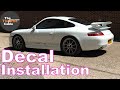 No 19 Porsche 911 996 Fitting Decals | Removing Rear Badge  (debadge) | How-to Guide DIY