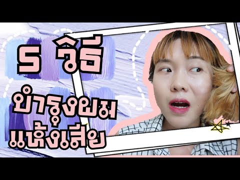 5 วิธีบำรุงผมแห้งเสีย ขาดหลุดร่วงจากการยืด ย้อม ดัด กัดสีผมให้กลับมานุ่มสลวยเงางาม | WaanSannie