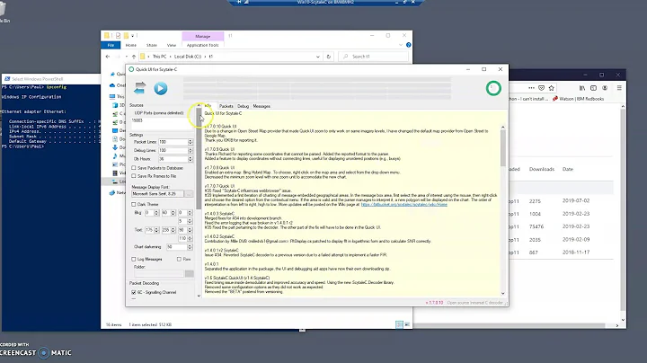 Inmarsat-C decoder Scytale-C Part III-a