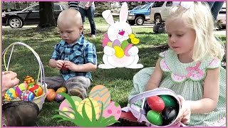 TODDLERS FIRST EASTER EGG HUNT!- Easter Special 2017