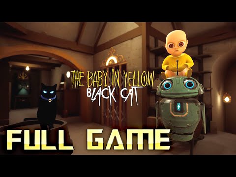 Baby in Yellow BLACK CAT UPDATE | Full Game Walkthrough | No Commentary