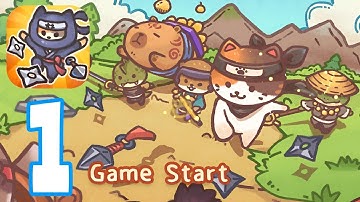 LEGEND OF NINJACATS - Gameplay Walkthrough Part 1 , ANDROID, iOS