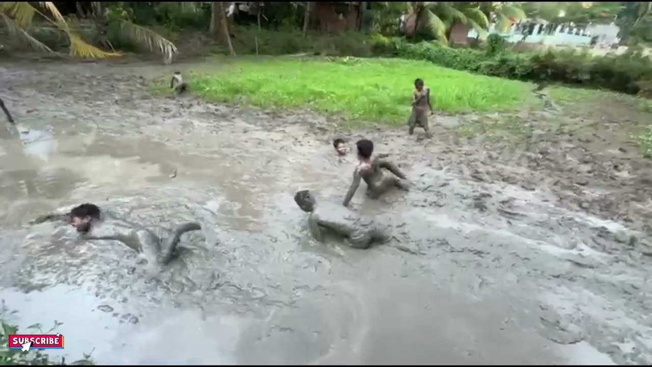 TANTANGAN BERENANG DI LUMPUR DAPAT HADIAH TUNAI ‼️INI YANG TERJADI‼️ PREMAN KAMPUNG