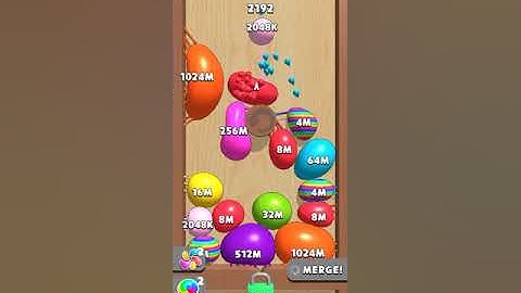 Blob Merge 3D: Unlock 128M ( 128Million) Android Gameplay Walkthrough |2048