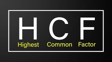 HCF| Highest Common Factor| Cross Division and prime Factorisation Method|
