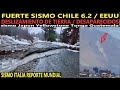 FUERTE SISMO CHILE 6.2 / EEUU / ITALIA / DESLIZAMIENTO DE TIERRA EEUU / REPORTE SÍSMICO MUNDIAL!!