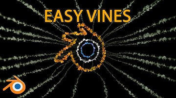 Make realistic vines in Blender with Geometry nodes
