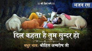 Dil Kehta Hai Tum Sunder Ho Shree Hita Ambrish Ji Best Krishna Bhajan