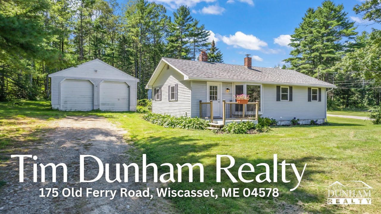 Tim Dunham Realty Real Estate Listing in Wiscasset Maine House for