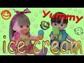 Ice cream shop ☆ Cute Japanese doll story