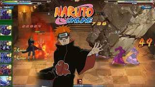 Naruto Online - FIRST GAMEPLAY Pain [Six Path Rinnegan] Breakthrough