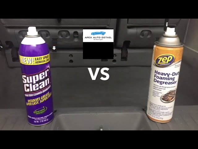 Foaming Degreaser Spray